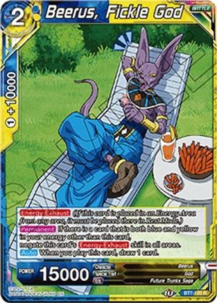 Beerus, Fickle God (BT7-120) - Assault of the Saiyans