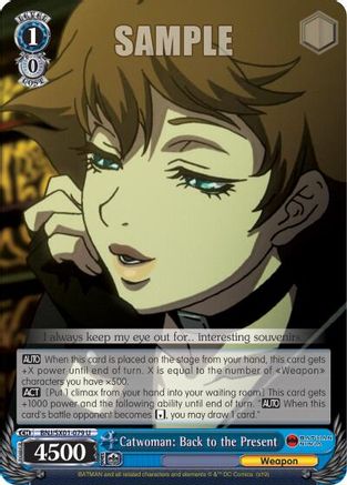 Catwoman: Back to the Present (BNJ/SX01-079 U) - Batman Ninja