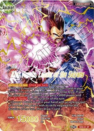 King Vegeta // King Vegeta, Leader of the Saiyans (SD9-01) - Assault of the Saiyans