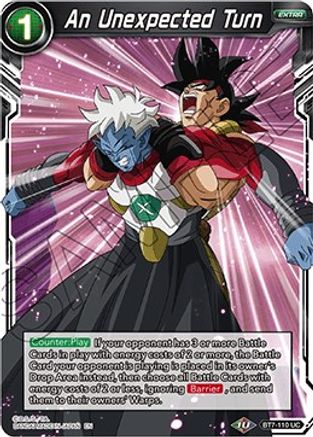 An Unexpected Turn (BT7-110) - Assault of the Saiyans