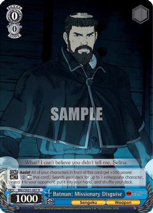 Batman: Missionary Disguise (BNJ/SX01-067 R) - Batman Ninja