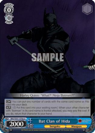 Bat Clan of Hida (A) (BNJ/SX01-078a U) - Batman Ninja