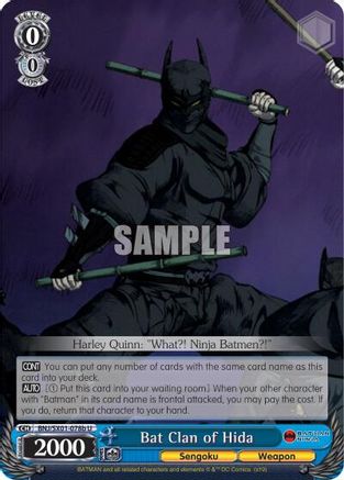Bat Clan of Hida (B) (BNJ/SX01-078b U) - Batman Ninja