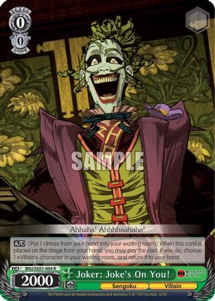 Joker: Joke's On You! (BNJ/SX01-004 R) - Batman Ninja