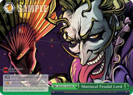 Maniacal Feudal Lord (RRR) (BNJ/SX01-032R RRR) - Batman Ninja