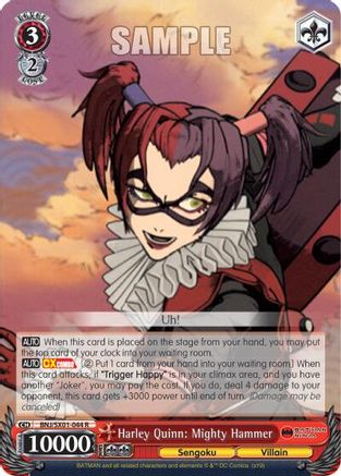 Harley Quinn: Mighty Hammer (BNJ/SX01-044 R) - Batman Ninja