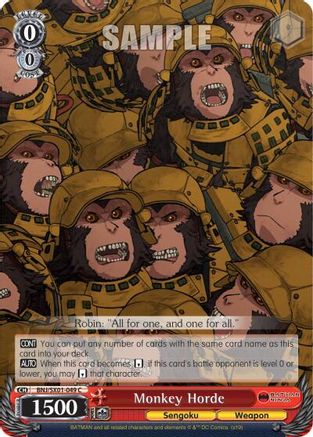 Monkey Horde (BNJ/SX01-049 C) - Batman Ninja