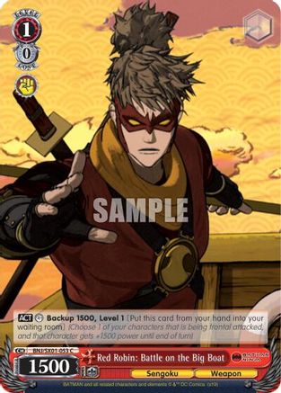 Red Robin: Battle on the Big Boat (BNJ/SX01-053 C) - Batman Ninja