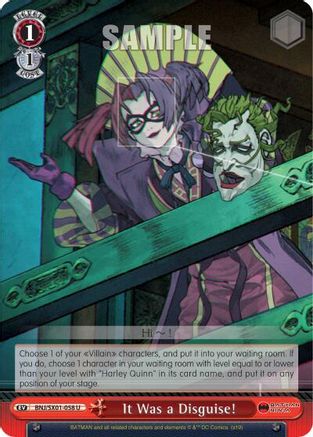 It Was a Disguise! (BNJ/SX01-058 U) - Batman Ninja