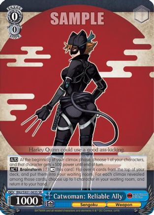 Catwoman: Reliable Ally (SR) (BNJ/SX01-063S SR) - Batman Ninja