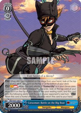 Catwoman: Battle on the Big Boat (BNJ/SX01-086 C) - Batman Ninja