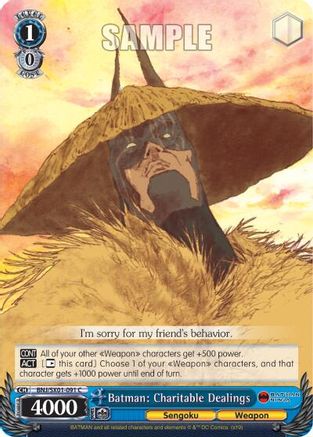 Batman: Charitable Dealings (BNJ/SX01-091 C) - Batman Ninja