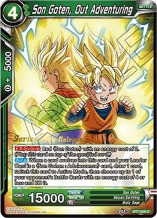 Son Goten, Out Adventuring (BT7-056_PR) - Assault of the Saiyans PreRelease Cards