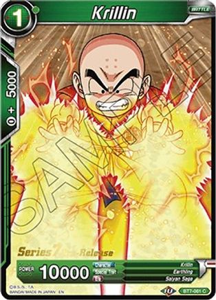 Krillin (BT7-061_PR) - Assault of the Saiyans PreRelease Cards