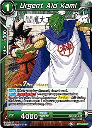 Urgent Aid Kami (BT7-066_PR) - Assault of the Saiyans PreRelease Cards