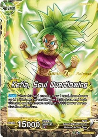 Caulifla & Kale // Kefla, Soul Overflowing (BT7-075_PR) - Assault of the Saiyans PreRelease Cards