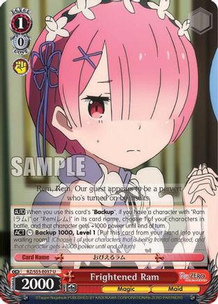 Frightened Ram (RZ/S55-E037 U) - Re:ZERO Vol.2