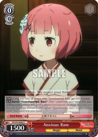 Anxious Ram (RZ/S55-E042 C) - Re:ZERO Vol.2