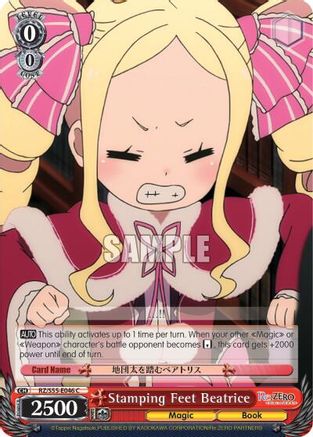 Stamping Feet Beatrice (RZ/S55-E046 C) - Re:ZERO Vol.2