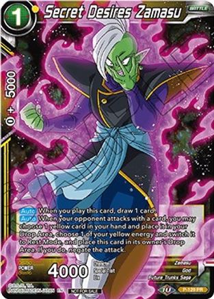 Secret Desires Zamasu (Shop Tournament: Assault of Saiyans) (P-129) - Promotion Cards