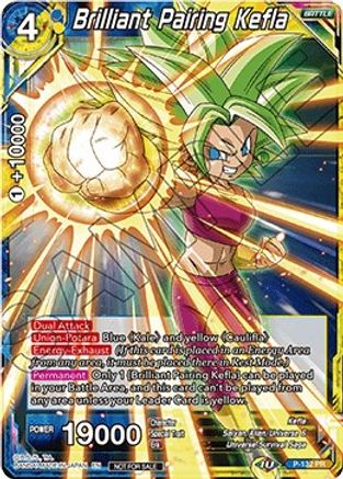 Brilliant Pairing Kefla (Shop Tournament: Assault of Saiyans) (P-132) - Promotion Cards