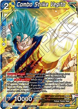 Combo Strike Vegito (Shop Tournament: Assault of Saiyans) (P-133) - Promotion Cards