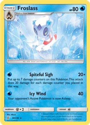 Froslass 038/236  Deck Exclusives - Rare