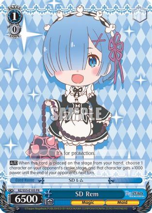 SD Rem (RZ/S55-E105 PR) - Re:ZERO Vol.2