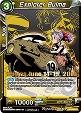 Explorer Bulma (Origins 2019) (BT4-093_PR) - Tournament Promotion Cards