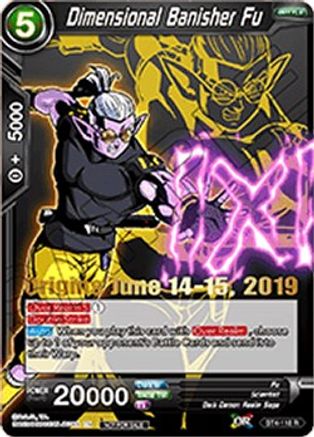 Dimensional Banisher Fu (Origins 2019) (BT4-118_PR) - Tournament Promotion Cards