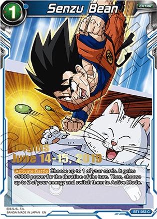 Senzu Bean (Origins 2019) (BT1-053) - Tournament Promotion Cards
