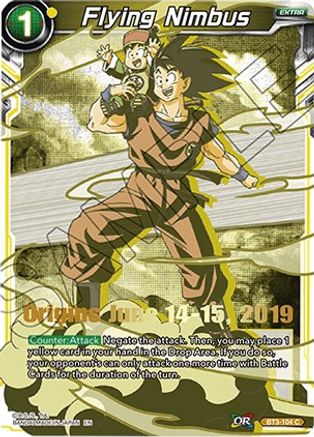 Flying Nimbus (Origins 2019) (BT3-104) - Tournament Promotion Cards