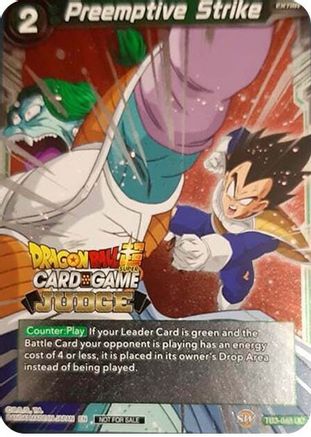 Preemptive Strike (TB3-048) - Judge Promotion Cards