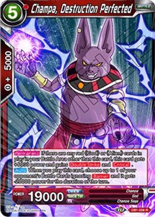 Champa, Destruction Perfected (DB1-006) - Draft Box 04  Dragon Brawl
