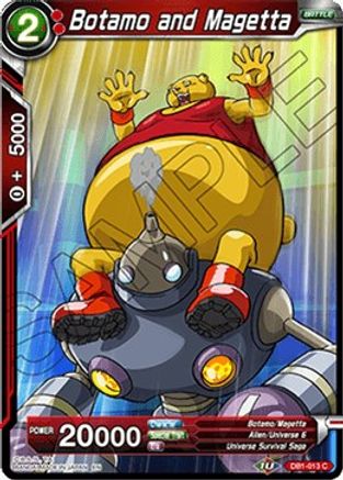 Botamo and Magetta (DB1-013) - Draft Box 04  Dragon Brawl Foil