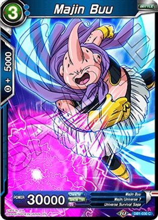Majin Buu (DB1-030) - Draft Box 04  Dragon Brawl