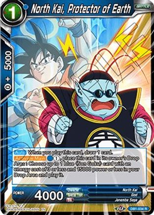 North Kai, Protector of Earth (DB1-034) - Draft Box 04  Dragon Brawl