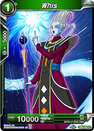 Whis (DB1-051) - Draft Box 04  Dragon Brawl Foil