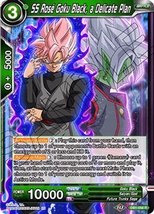 SS Rose Goku Black, a Delicate Plan (DB1-056) - Draft Box 04  Dragon Brawl