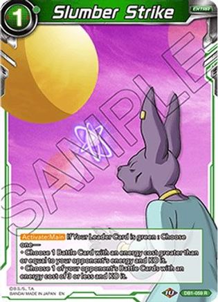 Slumber Strike (DB1-059) - Draft Box 04  Dragon Brawl