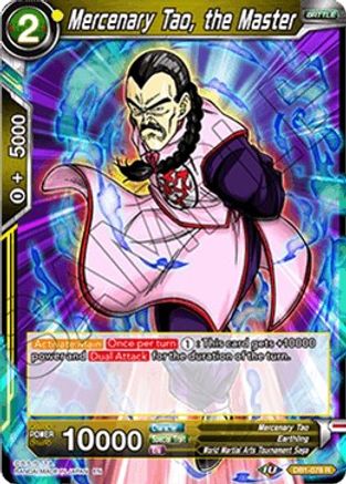 Mercenary Tao, the Master (DB1-078) - Draft Box 04  Dragon Brawl