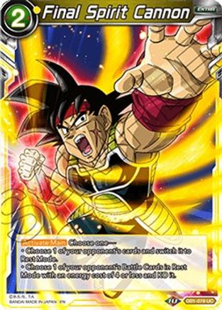 Final Spirit Cannon (DB1-079) - Draft Box 04  Dragon Brawl Foil