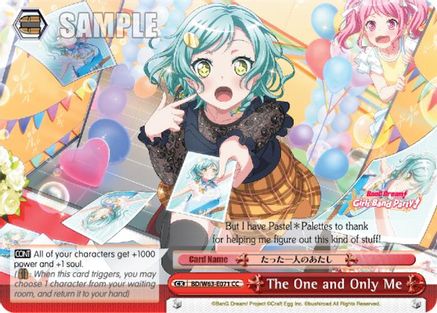 The One and Only Me (BD/W63-E071 CC) - BanG Dream! Girls Band Party! Vol.2