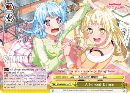 A Forced Dance (BD/W63-E026 CC) - BanG Dream! Girls Band Party! Vol.2