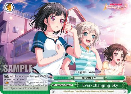 Ever-Changing Sky (BD/W63-E047 CC) - BanG Dream! Girls Band Party! Vol.2