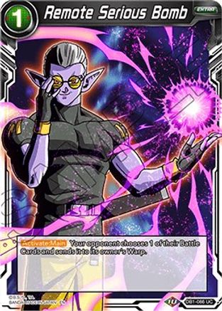 Remote Serious Bomb (DB1-086) - Draft Box 04  Dragon Brawl Foil