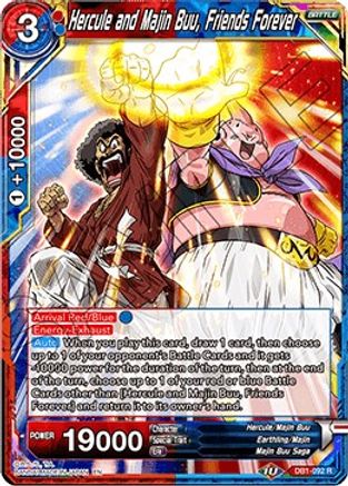 Hercule and Majin Buu, Friends Forever (DB1-092) - Draft Box 04  Dragon Brawl
