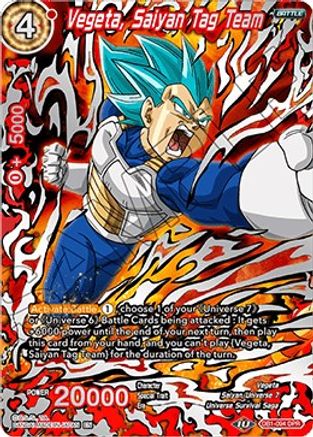 Vegeta, Saiyan Tag Team (DB1-094) - Draft Box 04  Dragon Brawl