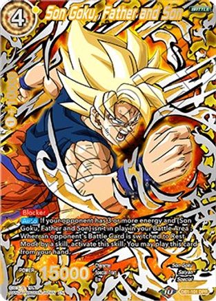 Son Goku, Father and Son (DB1-101) - Draft Box 04  Dragon Brawl