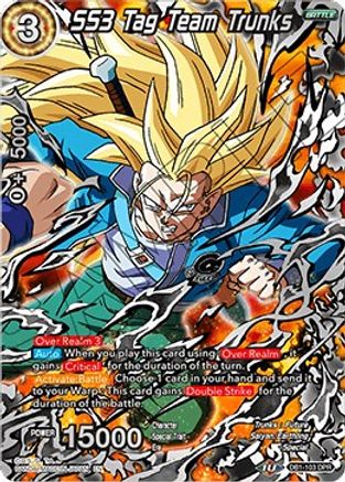 SS3 Tag Team Trunks (DB1-103) - Draft Box 04  Dragon Brawl